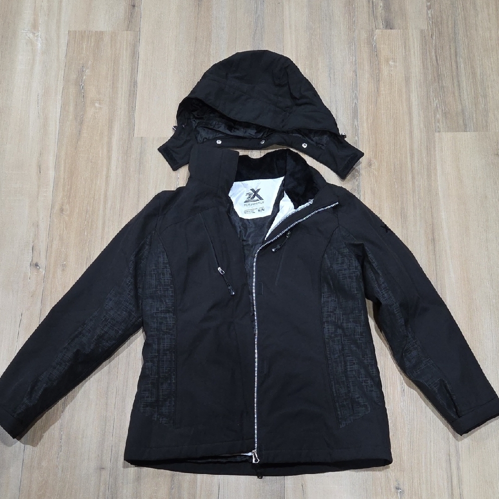 ZeroXposur Black Ski & Snow Jacket